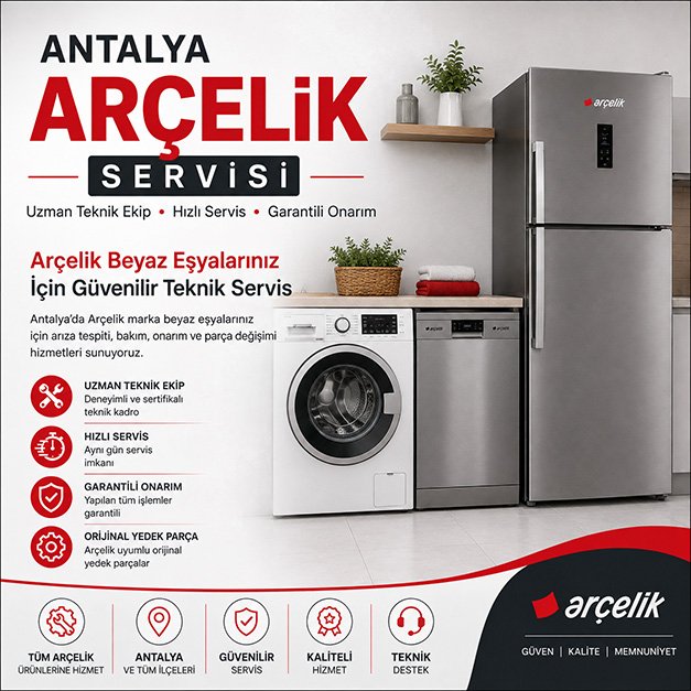 Antalya Arçelik Servisi