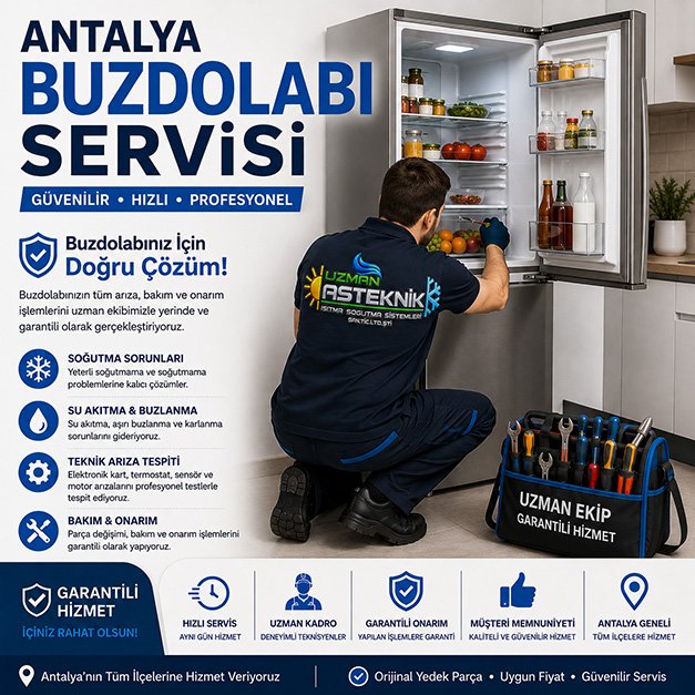 Antalya buzdolabı Servisi