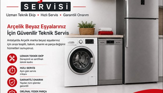 Antalya Arçelik Servisi